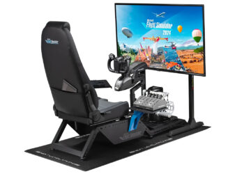 Next Level Racing Flight Simulator Cockpit Microsoft Flight Simulator Edition