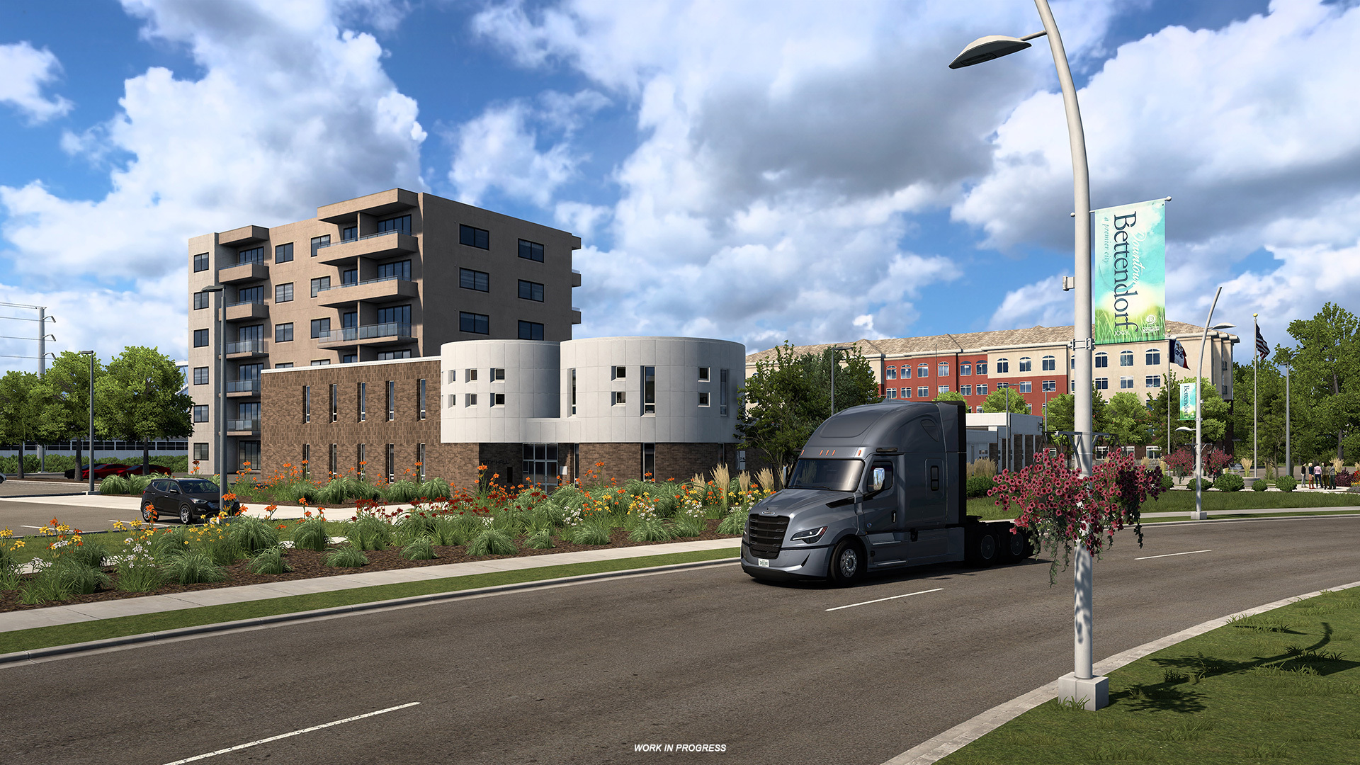 American Truck Simulator Iowa Davenport