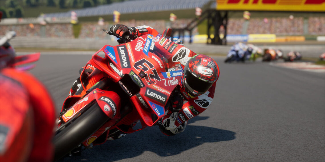 MotoGP 25 Esports racer turn