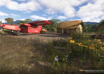 Microsoft Flight Simulator 2024 Highland Bush Strips Pack 4