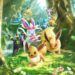 Pomemon TCG Pocket Eevee Grove key art