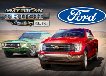 American Truck Simulator Ford Car Pack