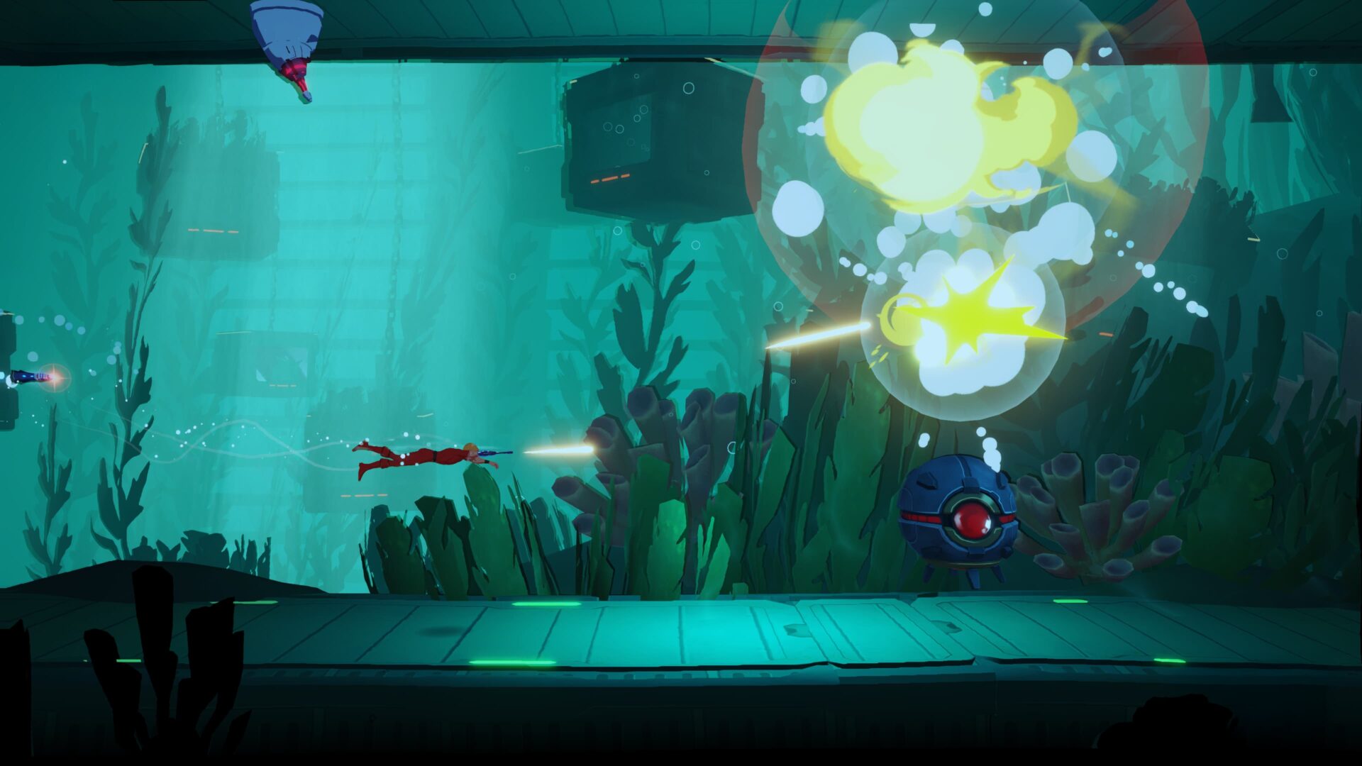 Space Adventure Cobra – The Awakening underwater