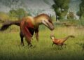Utahraptor in Jurassic World Evolution 3.
