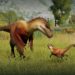 Utahraptor in Jurassic World Evolution 3.
