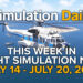This Flight Simulation News Episode 13 Hero Image with Airbus H225 in Japan Coast Guard Livery in Microsoft Flight Simulator 2024, Simulation Daily Logo, and title