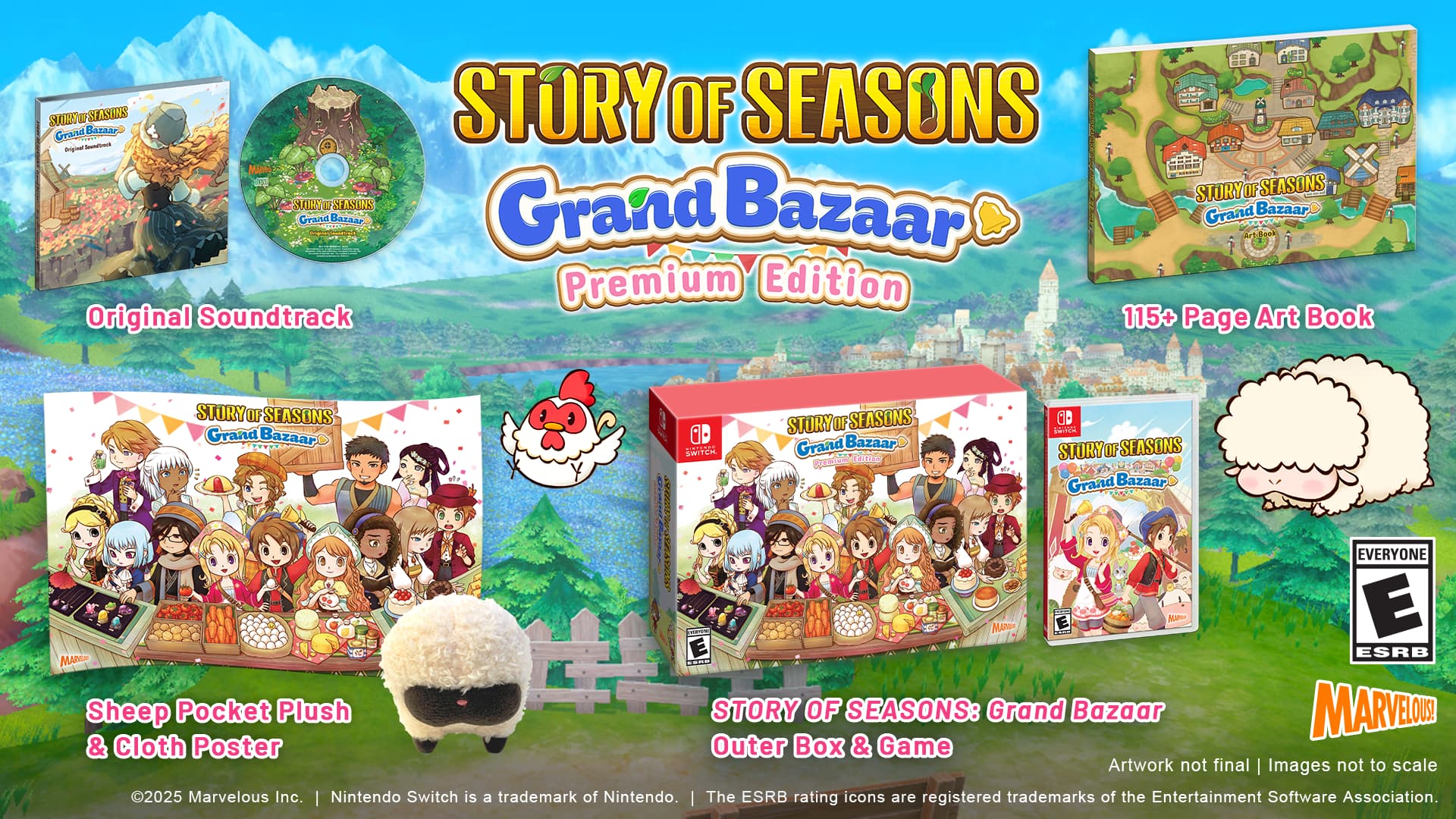 Story of Seasons Grand Bazaar premium edition