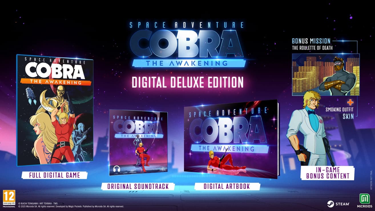 Space Adventure Cobra – The Awakening Digital Deluxe Edition