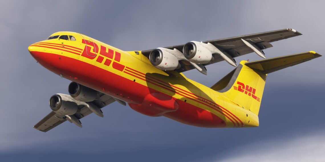 Microsoft Flight Simulator Avro RJ QT Freighter