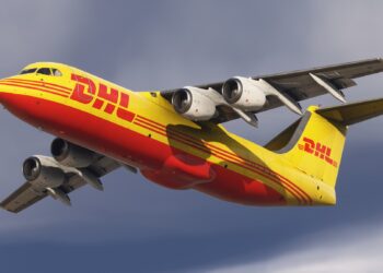 Microsoft Flight Simulator Avro RJ QT Freighter