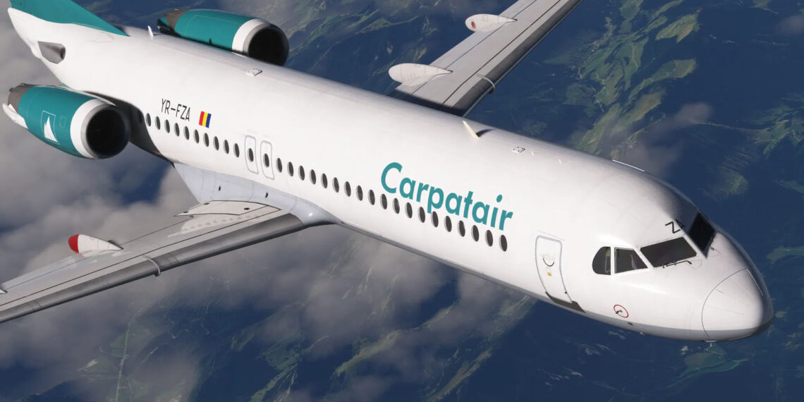 Microsoft Flight Simulator Fokker F100