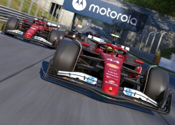 Ferrari cars in EA Sports F1 2025, by Electronic Arts