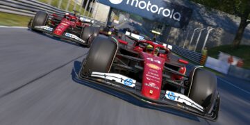 Ferrari cars in EA Sports F1 2025, by Electronic Arts