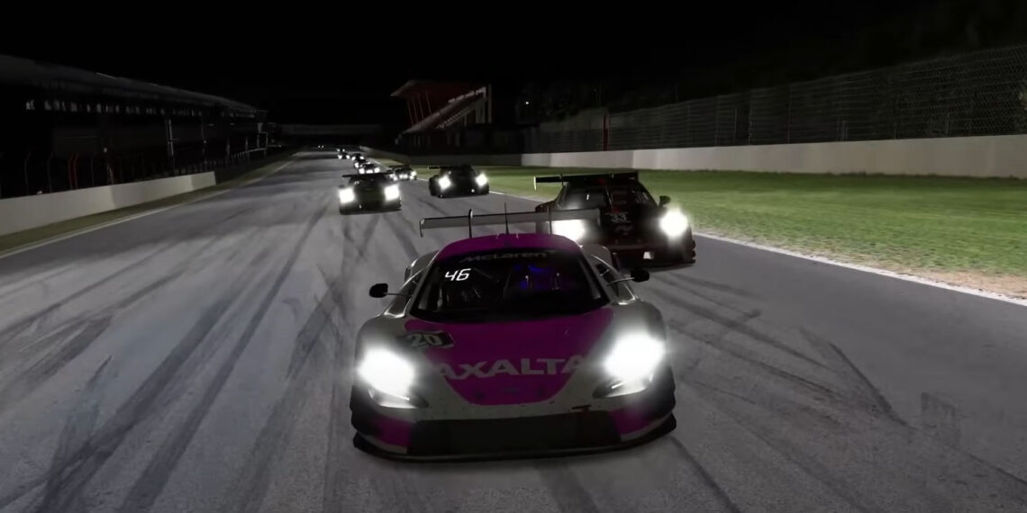 A disruptive driver at the iRacing 24Hour of Spa