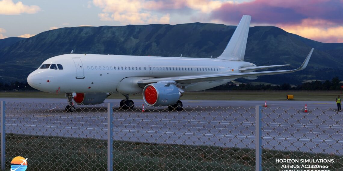 Microsoft Flight Simulator ACJ320neo