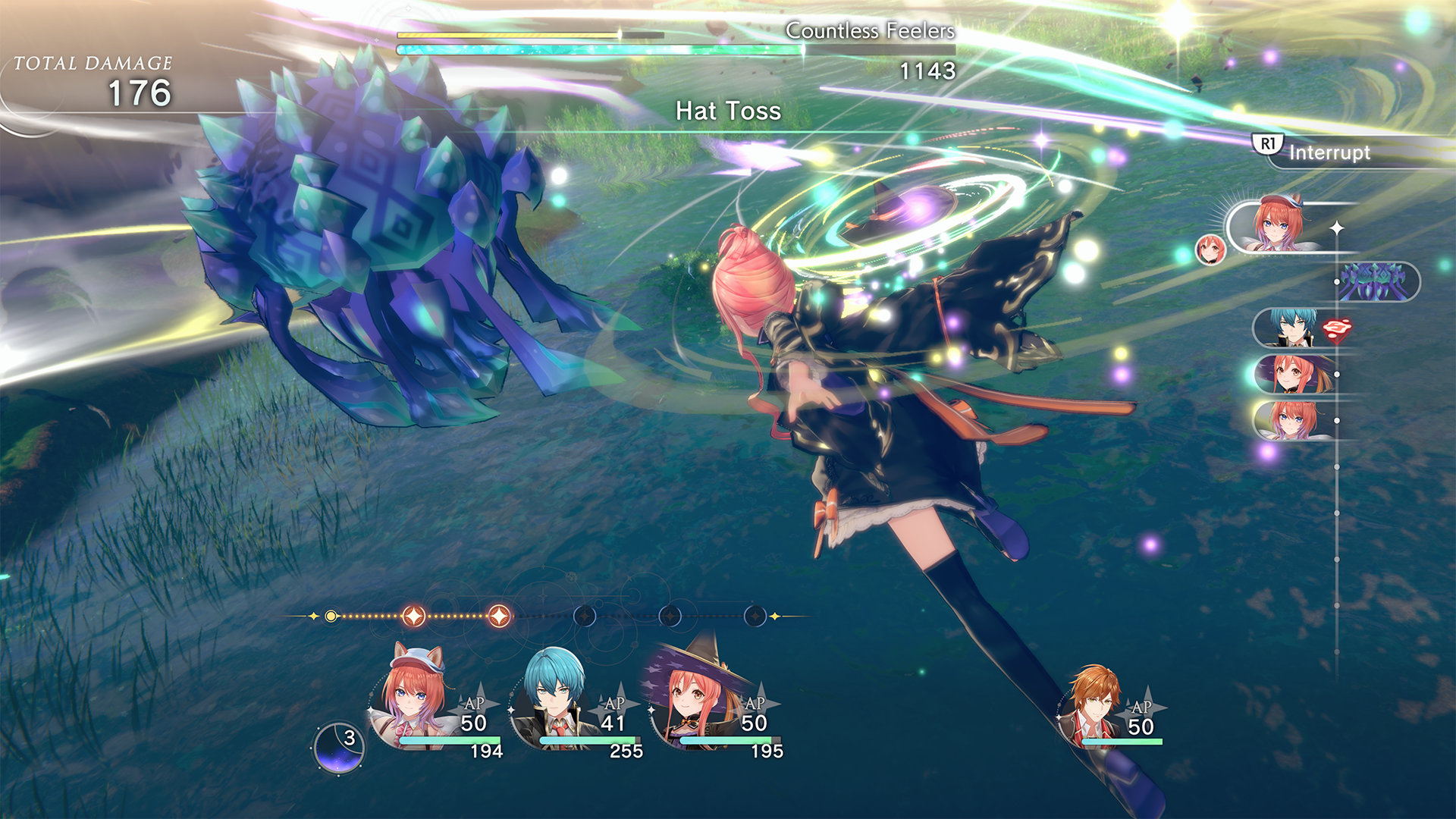 Combat 1 Atelier Resleriana The Red Alchemist & the White Guardian