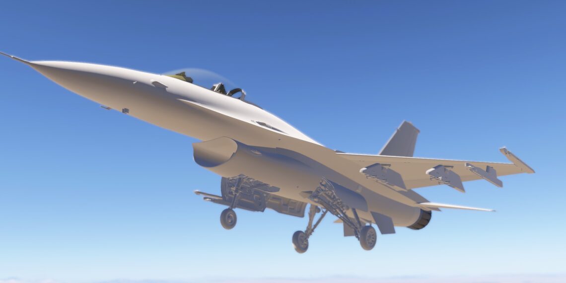 Microsoft Flight Simulator F-16 Falcon by IndiaFoxtEcho