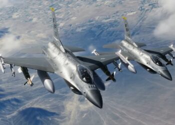 DCS World F-16 Formation