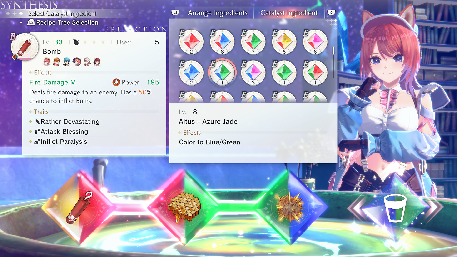 Synthesis 2 Atelier Resleriana The Red Alchemist & the White Guardian