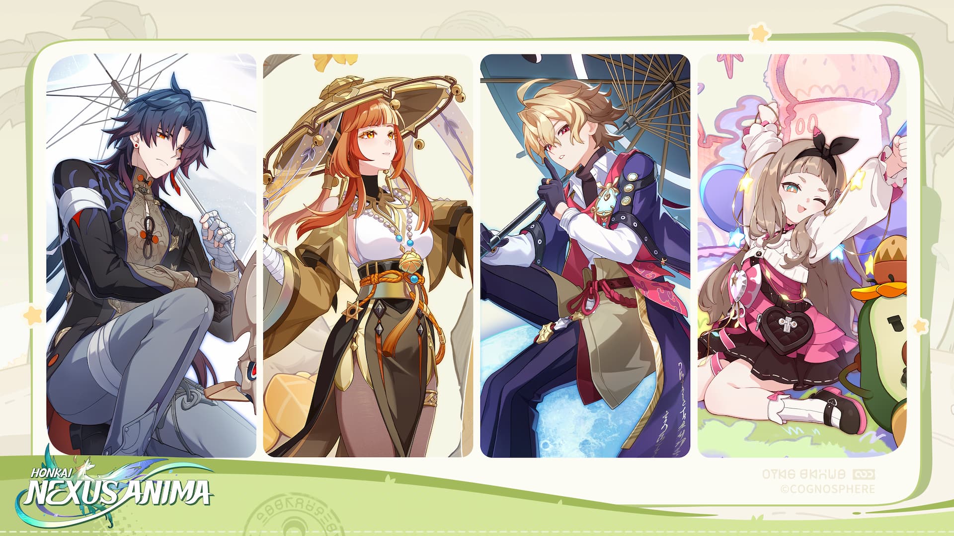 Honkai Nexus Anima characters