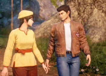 Shenmue 3 couple walking