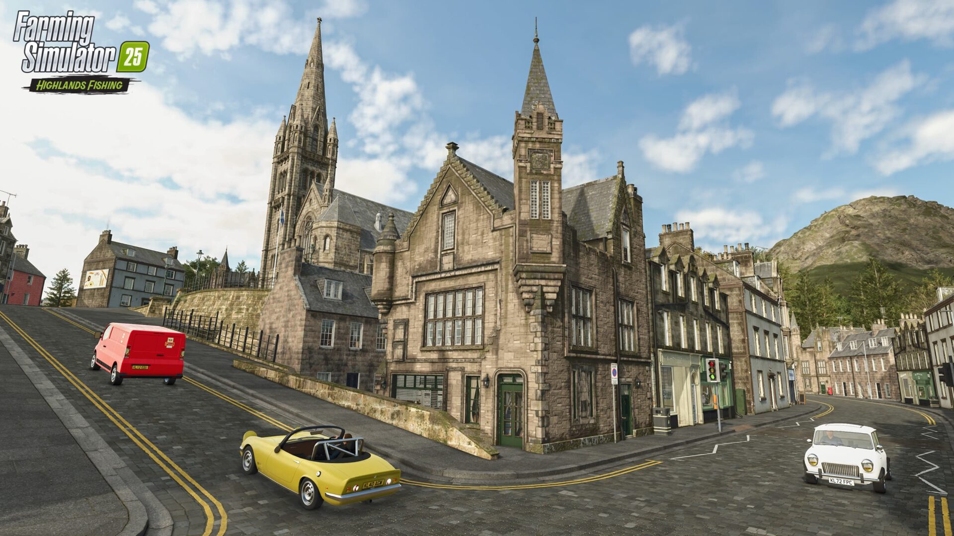 Farming Simulator 25 Highlands Fishing Kinlaig architecture