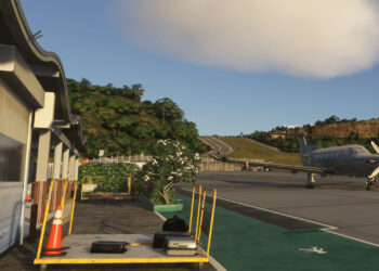 Mcrosoft Flight Simulator Saint Barthélemy