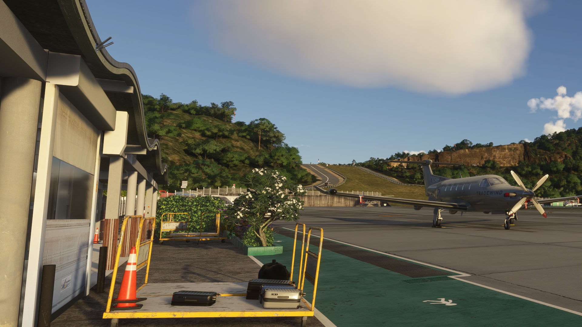 Mcrosoft Flight Simulator Saint Barthélemy