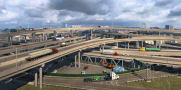 American Truck Simulator Louisiana Road Network