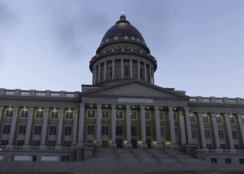 Microsoft FLight Simulator Salt Lake City Utah Capitol