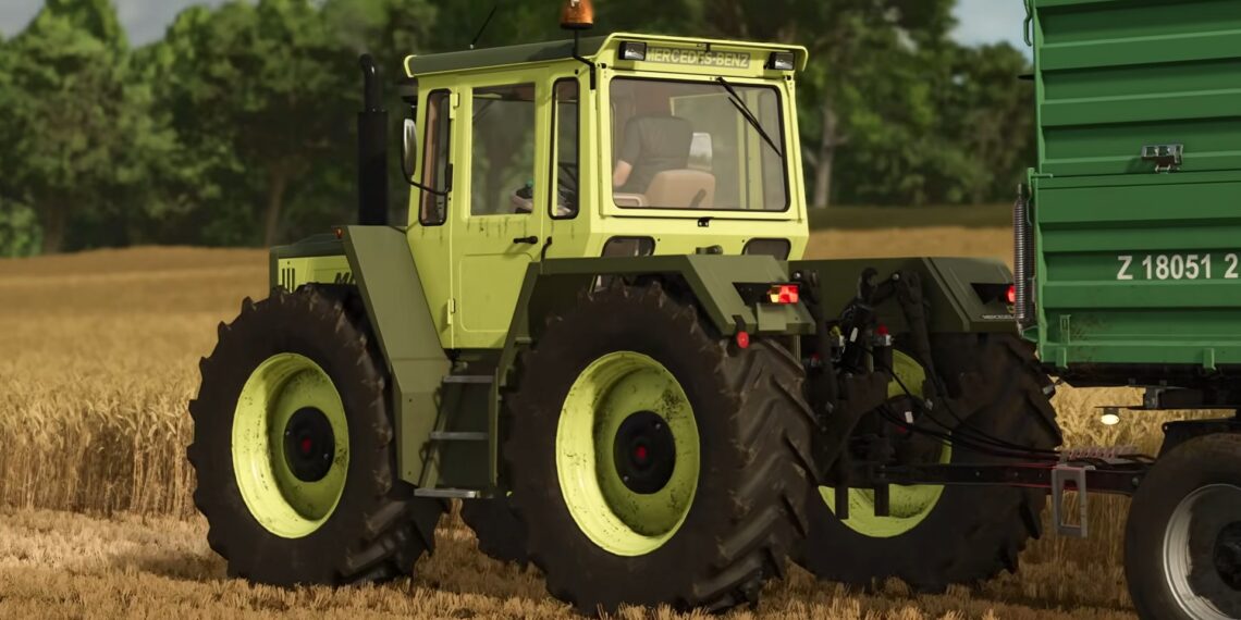 Farming Simulator 25 Announces the Mercedes-Benz Trucks Pack