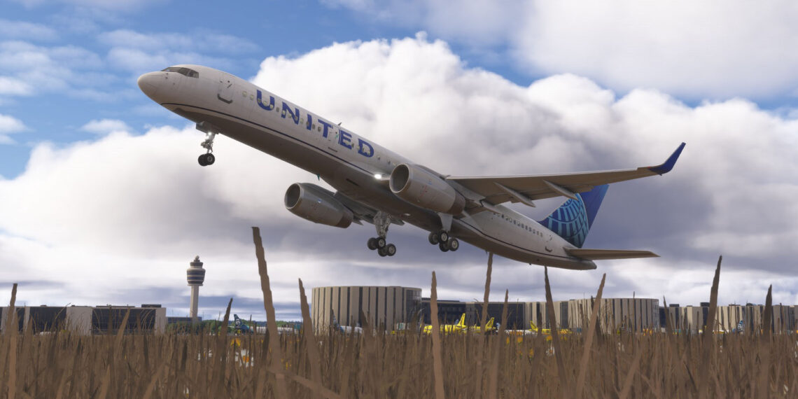 Microsoft Flight Simulator 757