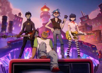 Fortnite Gorillaz key visual