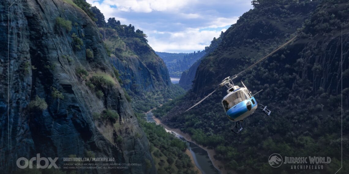 Microsoft Flight Simulator 2024 Jurassic World Archipelago