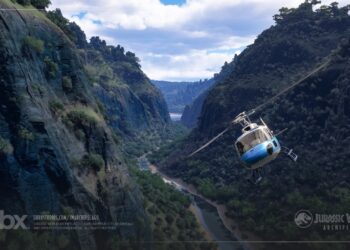 Microsoft Flight Simulator 2024 Jurassic World Archipelago