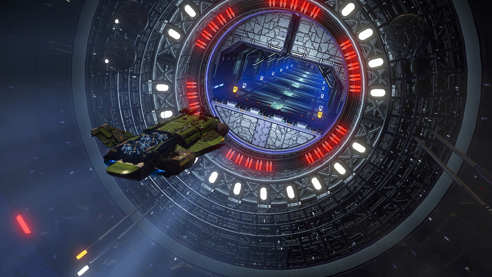 No Man's Sky Corvette teleporting