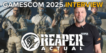 Reaper Actual Interview Hero with Matt Higby, Key Art, and logo