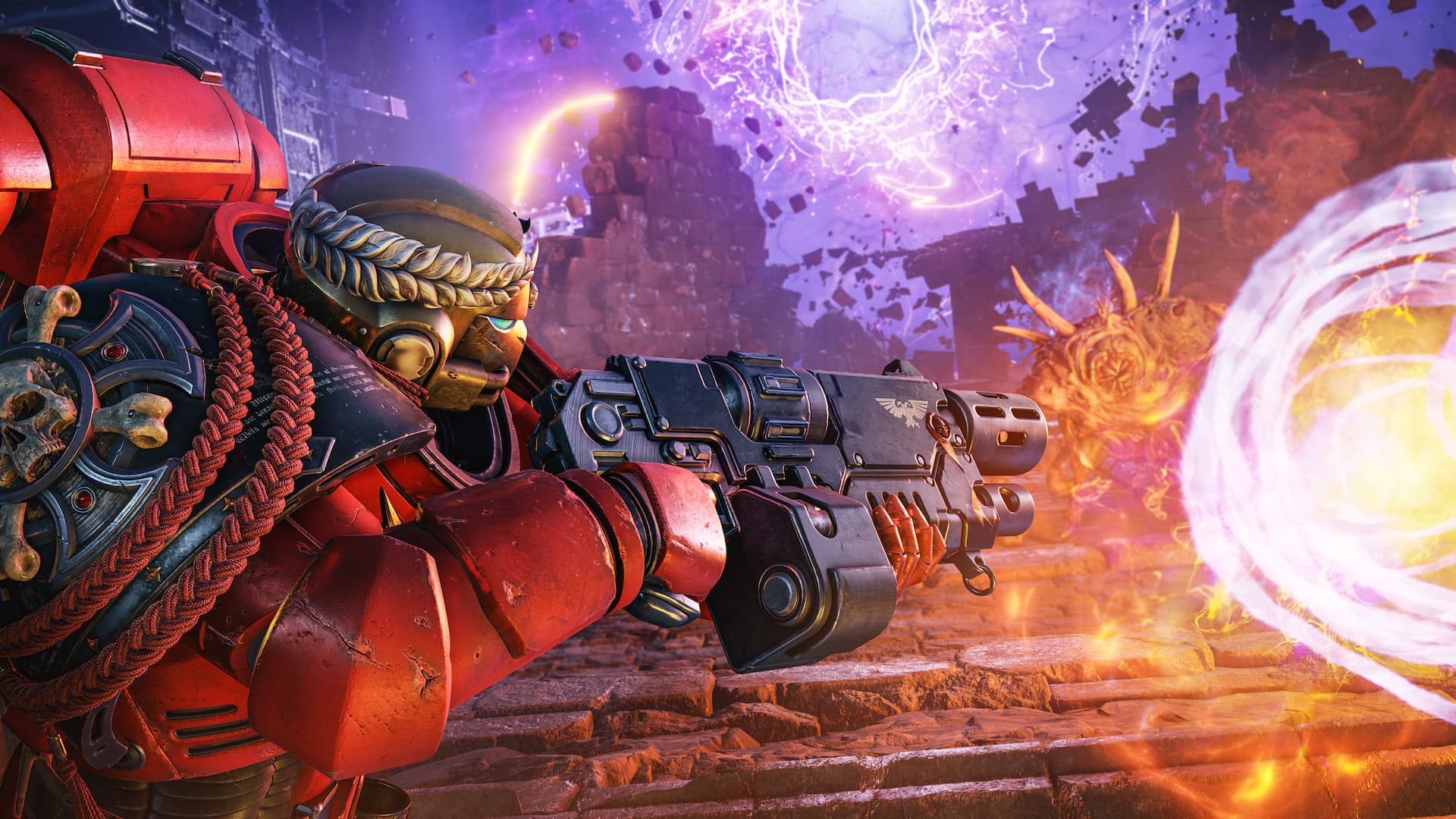 Warhammer 40k Space Marine 2 new weapon