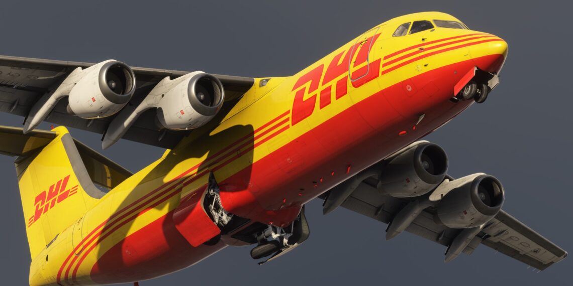 Microsoft Flight Simulator Avro RJ