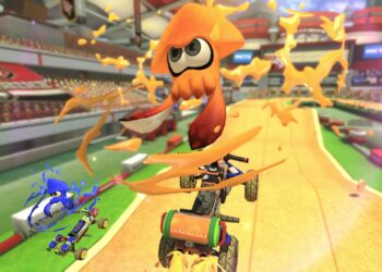 Splatoon character Mario Kart 8 Deluxe