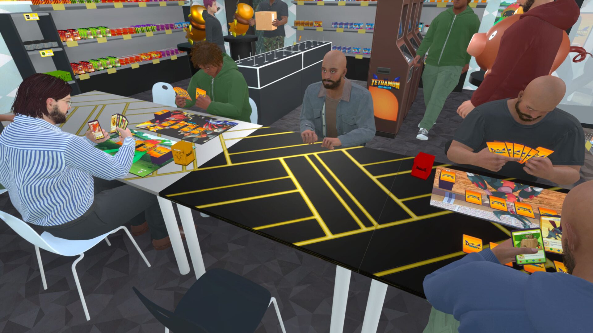 TCG Card Shop Simulator new play tables Version 0.60