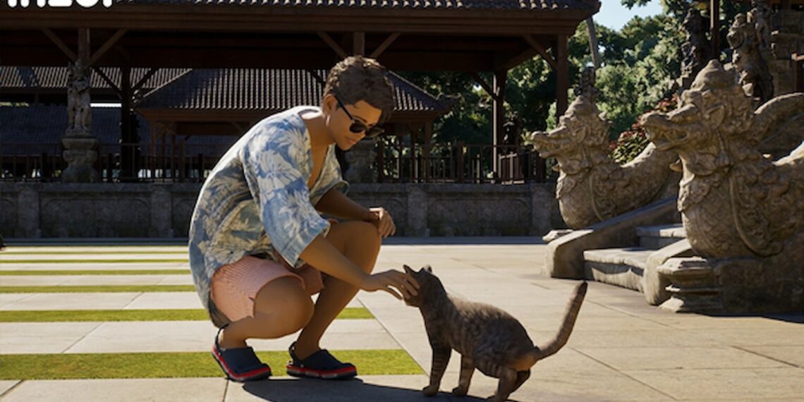 inZOI Zoi petting cat