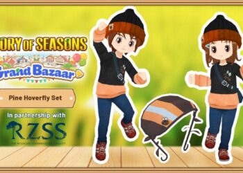 Story of Seasons: Grand Bazaar Announces Hoverfly DLC Pack in Collaboration with RZSS
