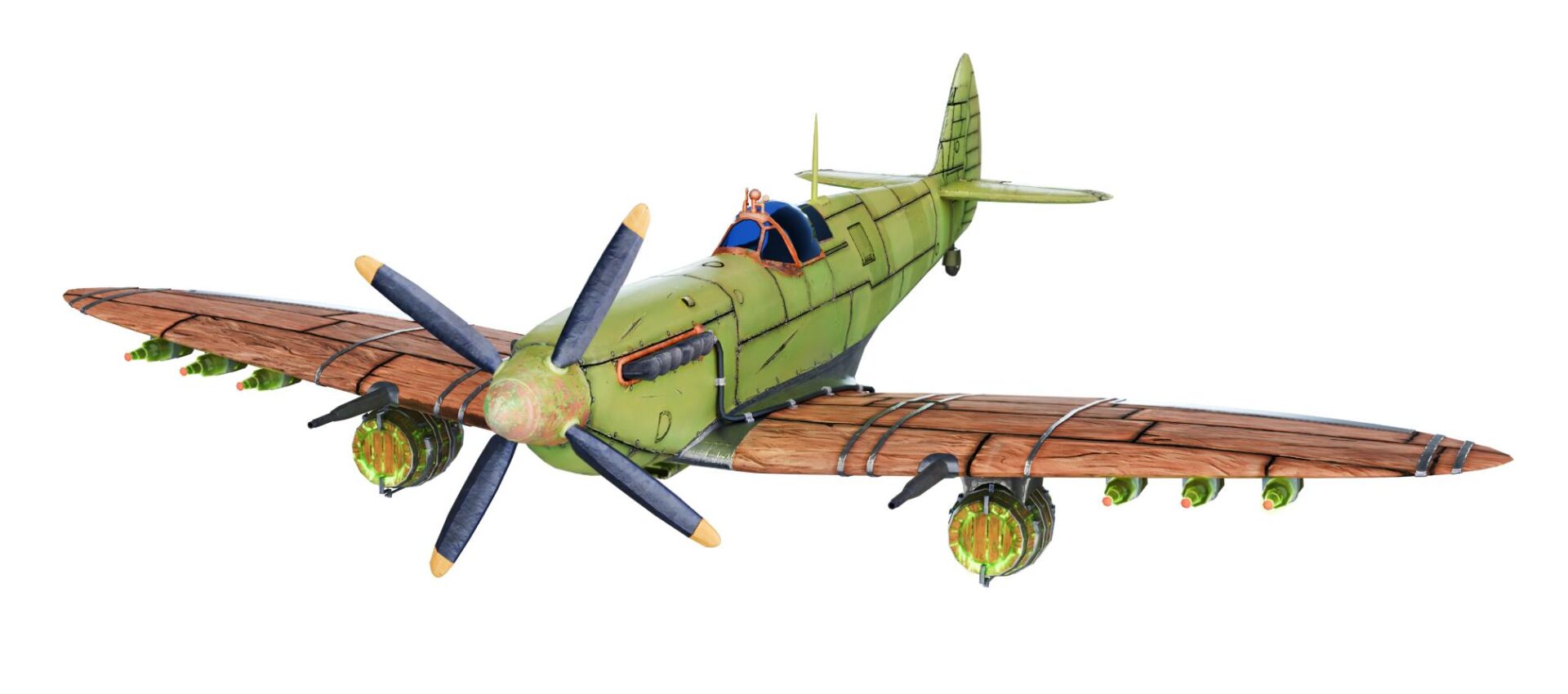 Aileronia Mick airborn