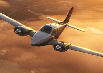 Microsoft Flight Simulator B55