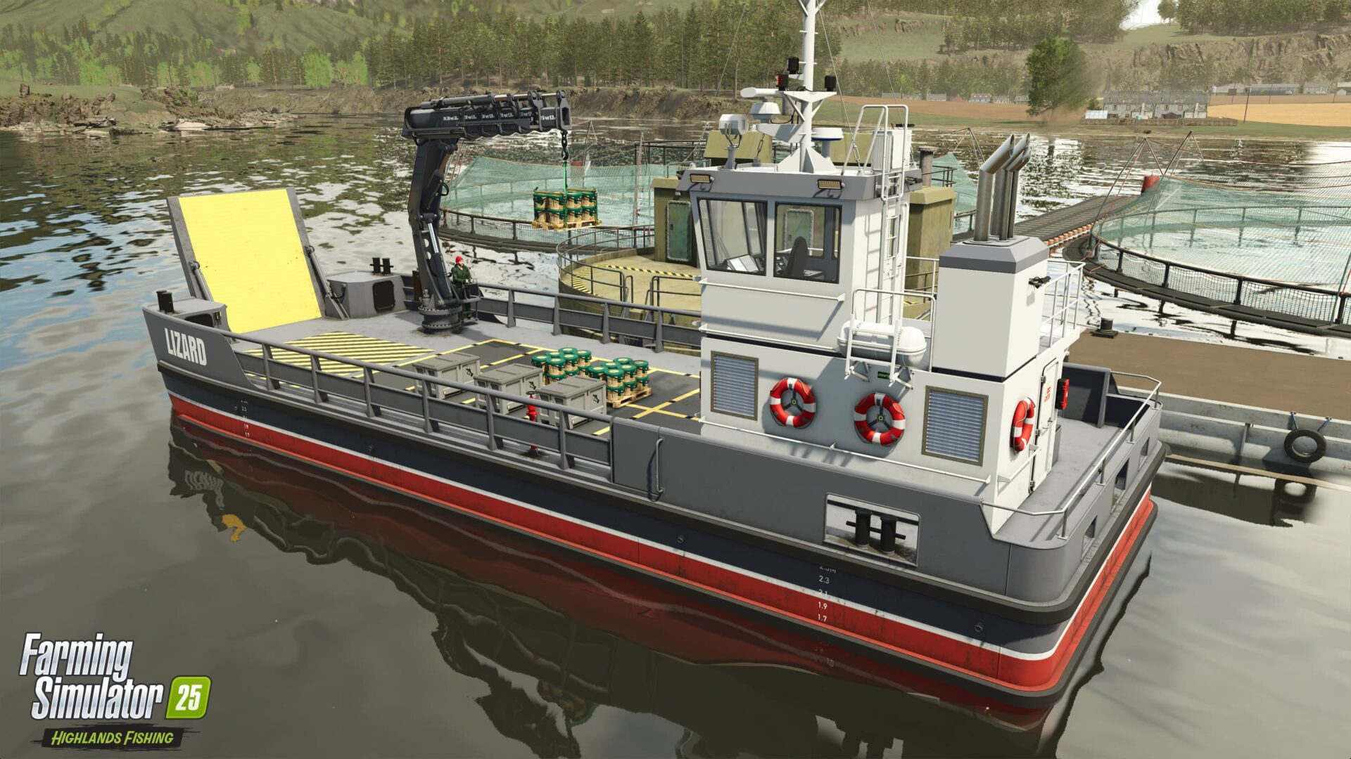 Farming Simulator 25 Highlands Fishing boat 2