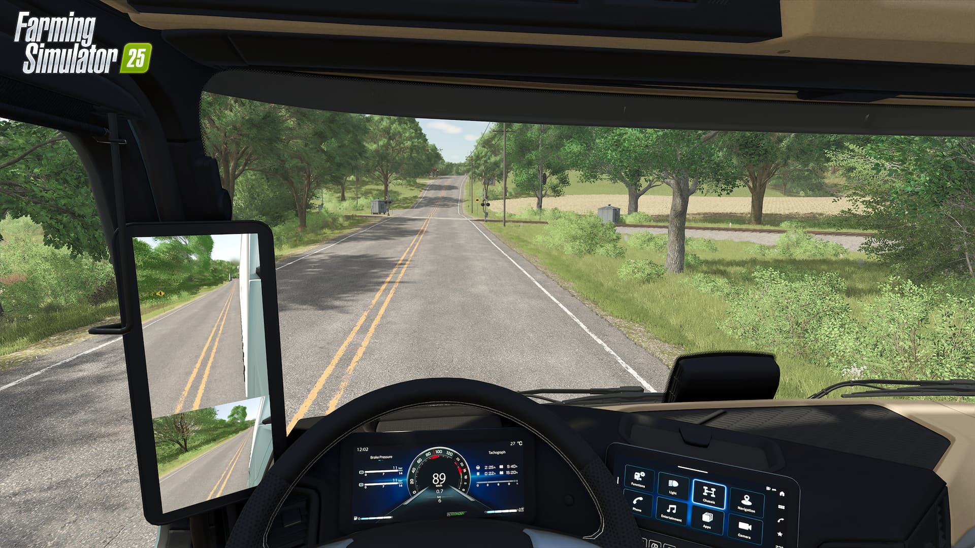 Mercedes-Benz Farming Simulator 25 digital mirror 2