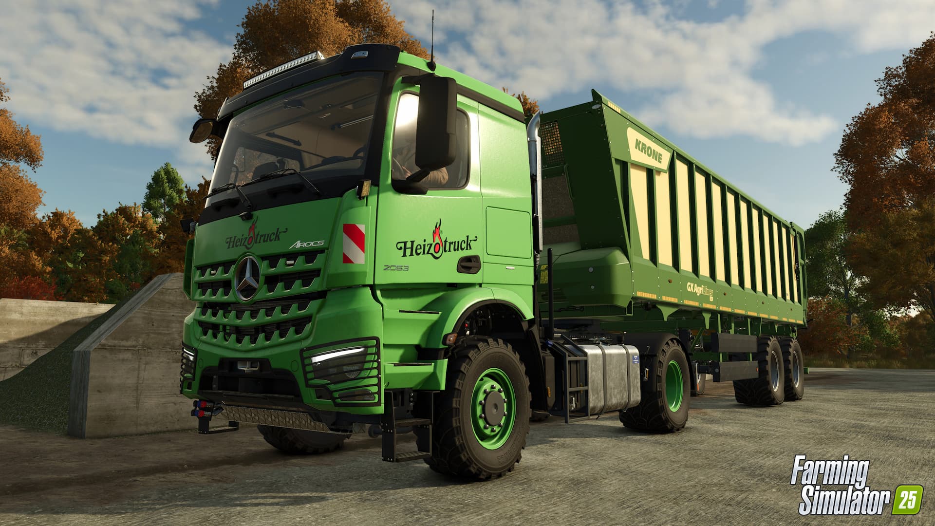 Mercedes-Benz Truck Pack Farming Simulator 25