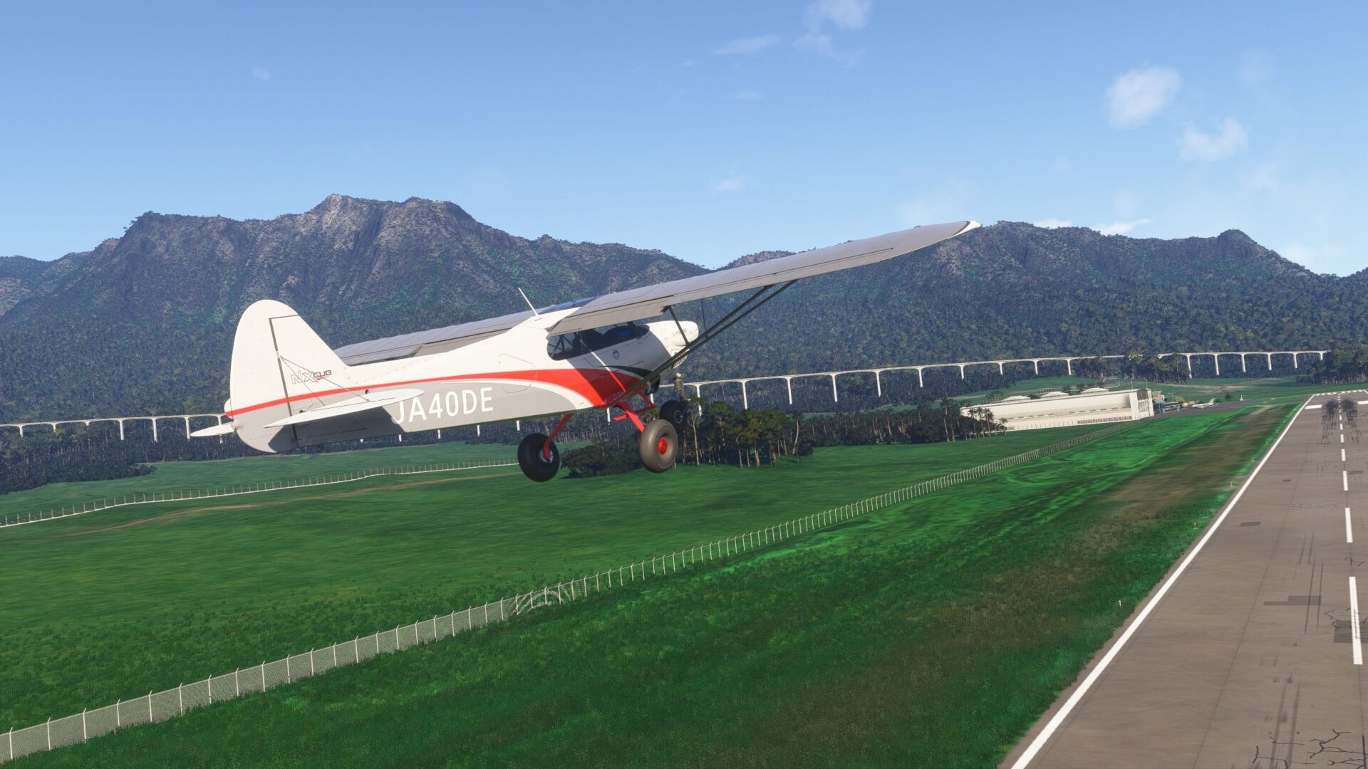 Microsoft Flight Simulator 2024 Jurassic World Takeoff