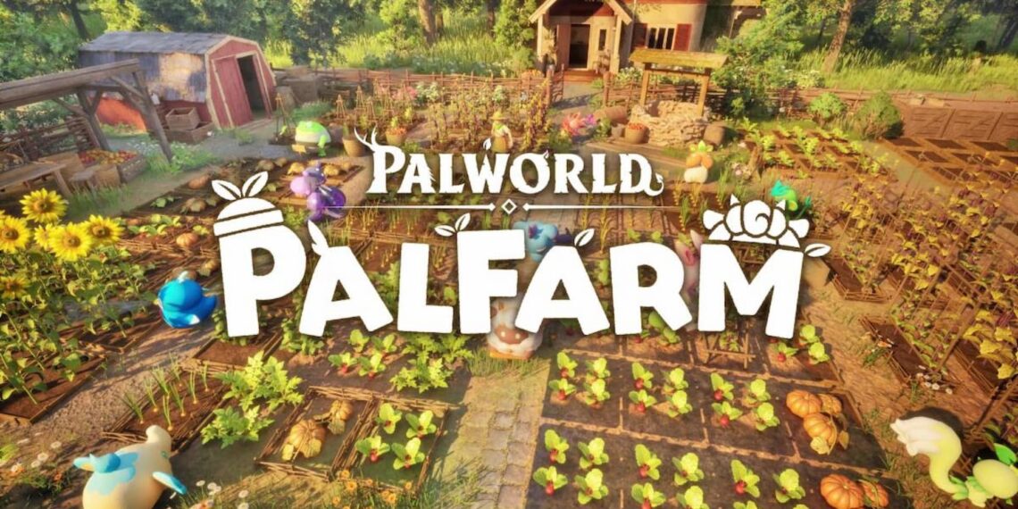 Palworld Palfarm key art